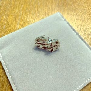 Tory Burch silver earrings